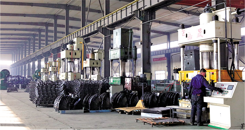 Stamping production equipment