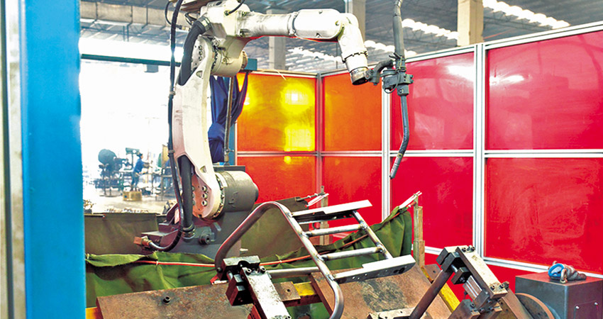 Automated welding production equipment